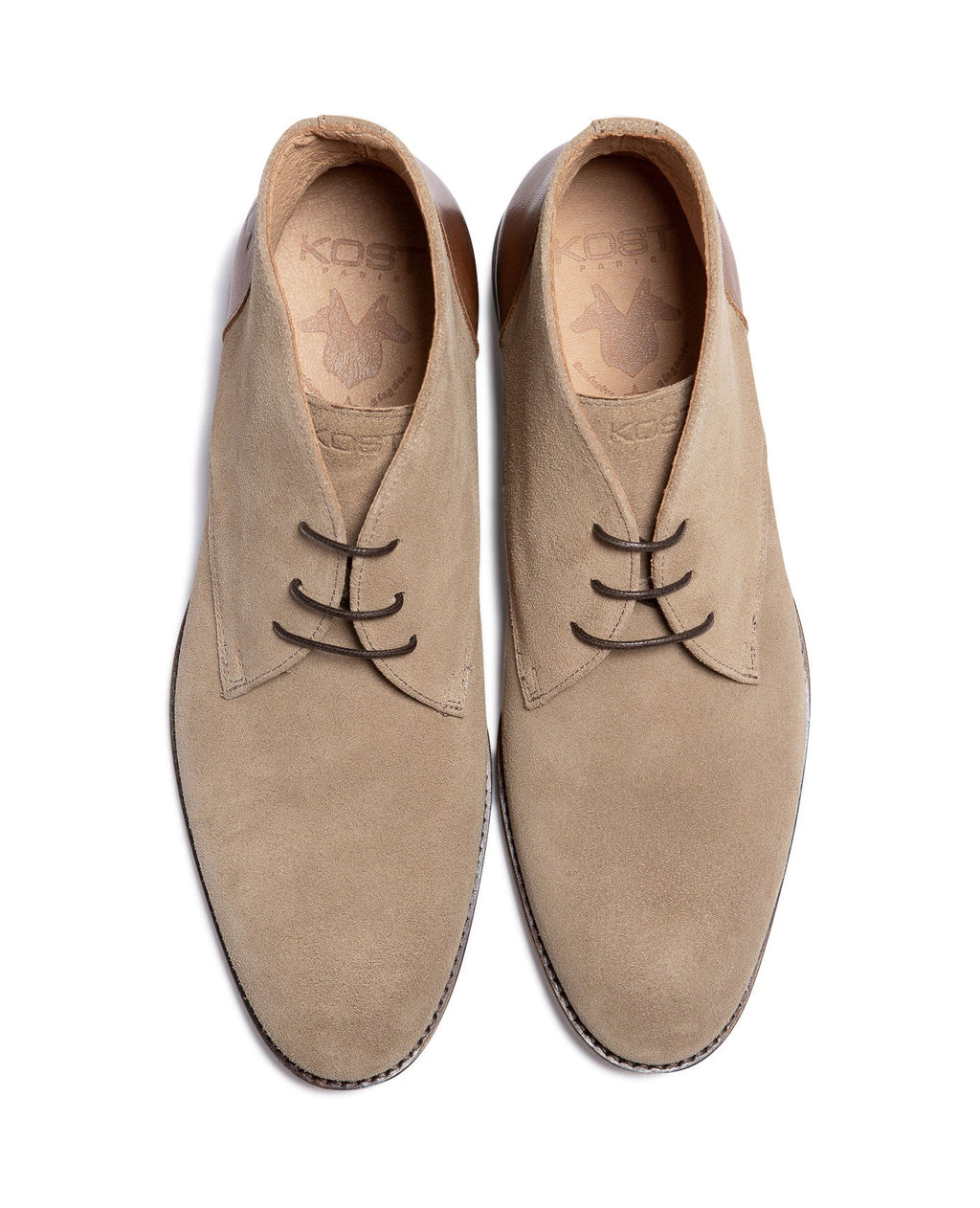 Chukka Boots Obrac - Taupe/Cognac
