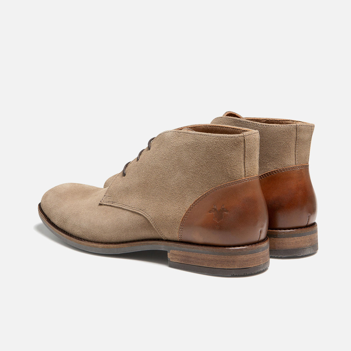 Chukka Boots Obrac - Taupe/Cognac