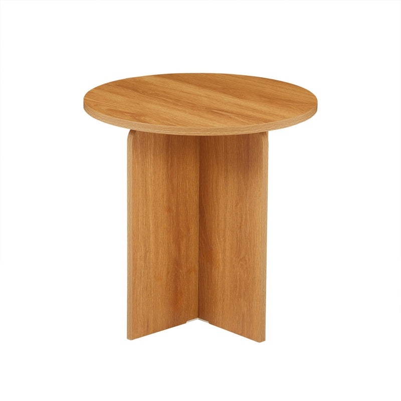Round Coffee Table - Ocana - Oak Effect