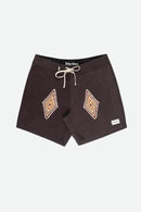 Rhythm - Shorts de baño Desert Jazz Trunk - Vintage Black - Hombres