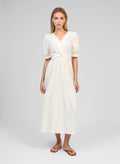 Robe Midi Odoumilo Ecru