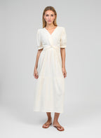 Robe Midi Odoumilo Ecru