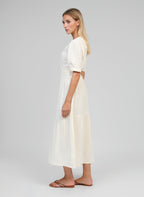 Robe Midi Odoumilo Ecru