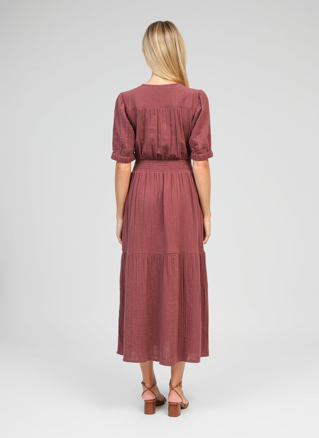 Robe Midi Odoumilo Raisin