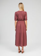 Robe Midi Odoumilo Raisin