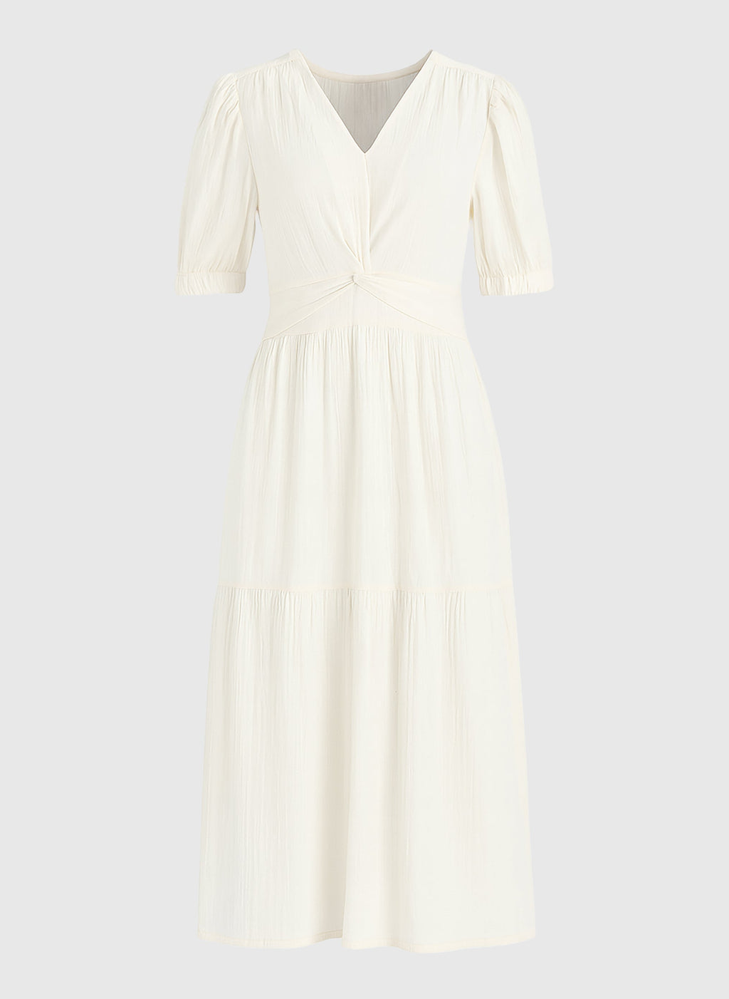 Robe Midi Odoumilo Ecru