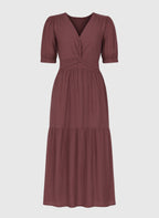 Robe Midi Odoumilo Raisin