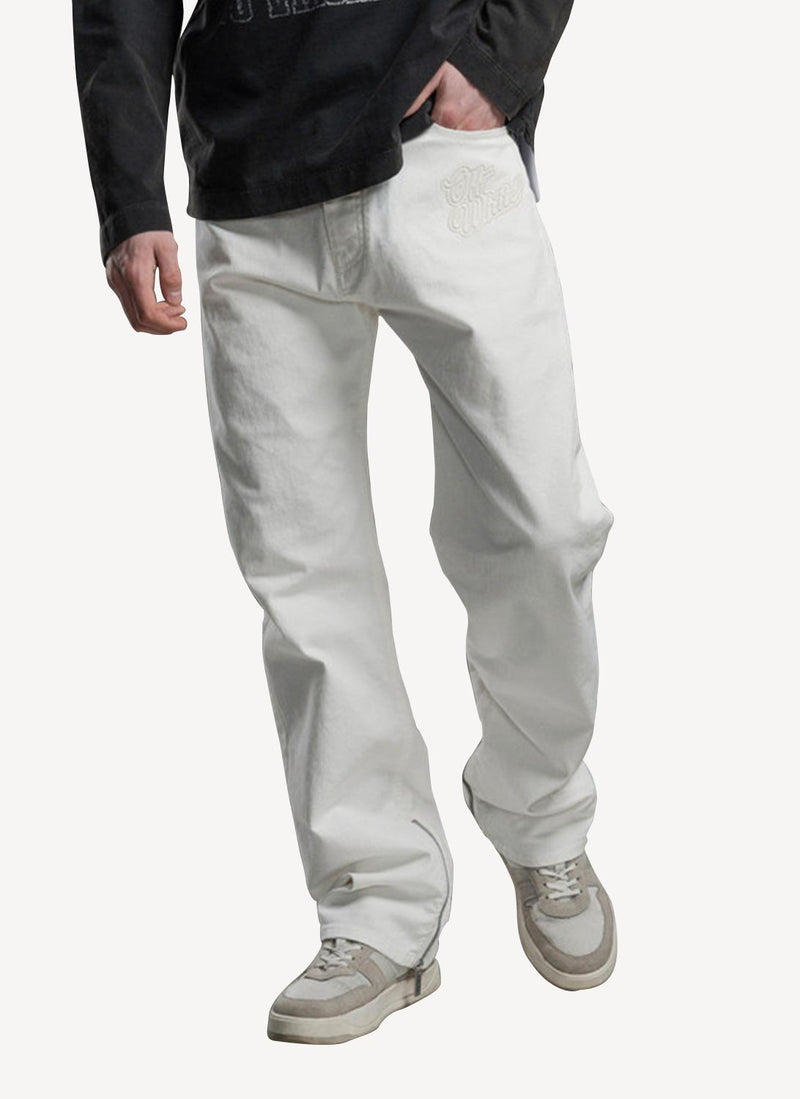 Off White - Pantalon - White - Homme