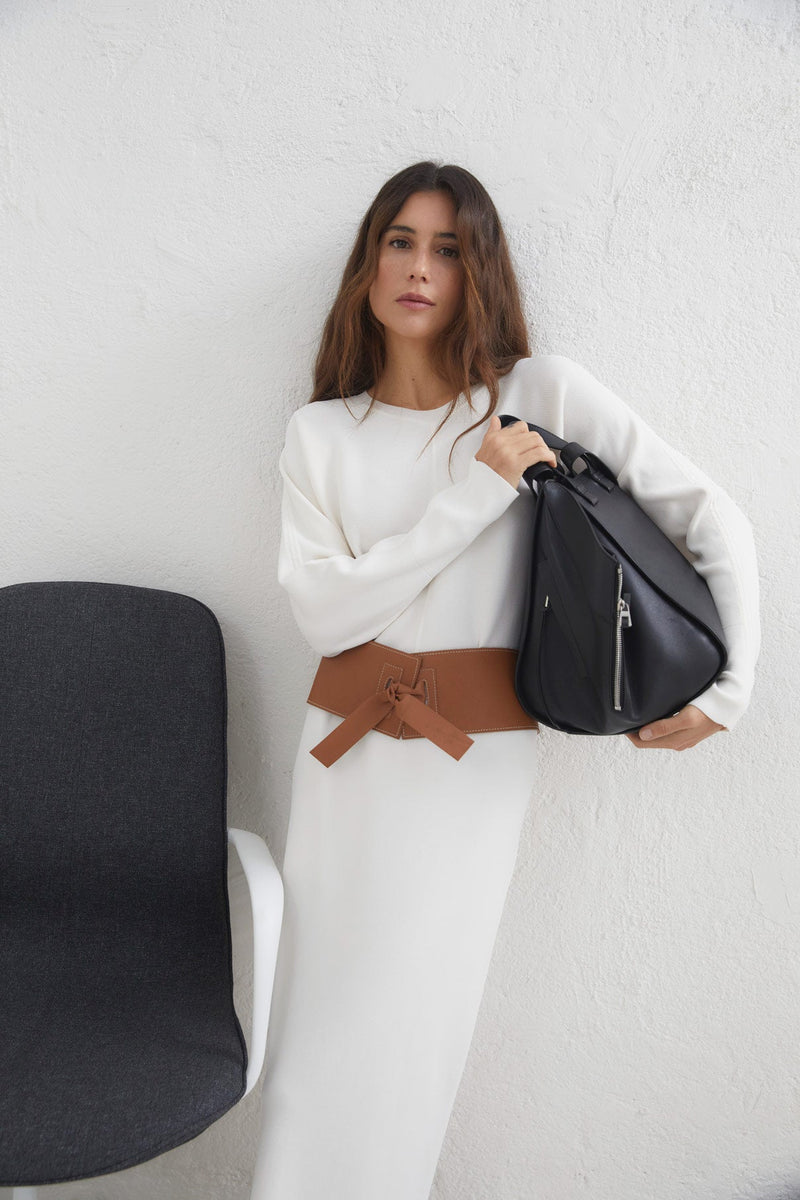 Robe Lucia Maille Écru