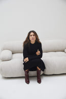 Robe Sofia Maille Noir