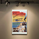 Affiche d'agence Grands Express Aériens-oneart.fr