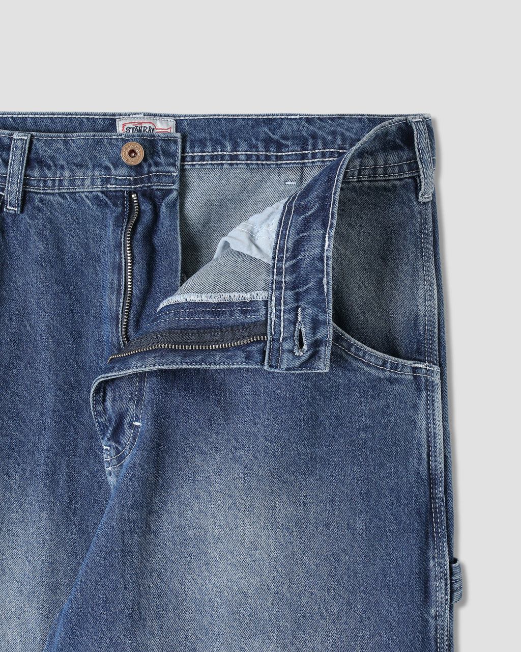 Pantalón de pintor OG - Denim piedra de los años 70