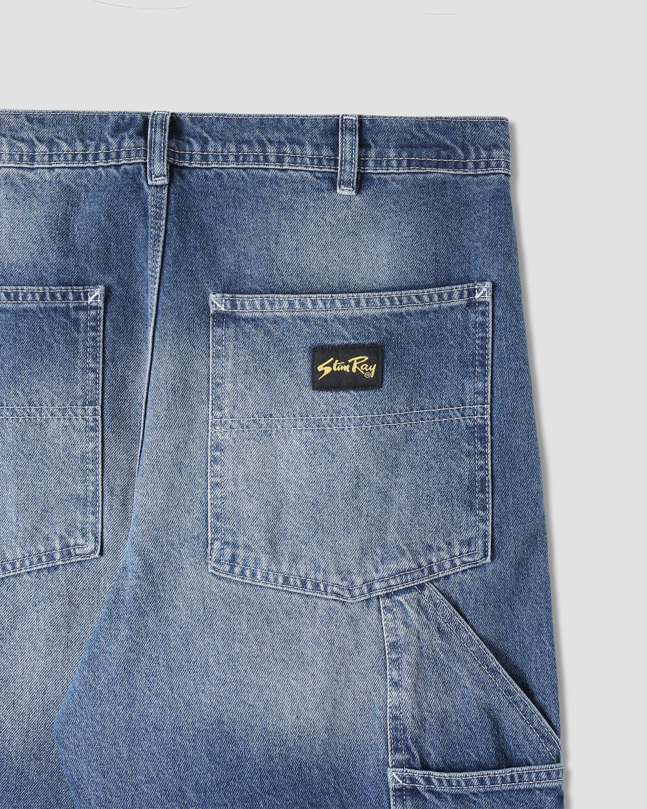 Pantalón de pintor OG - Denim piedra de los años 70