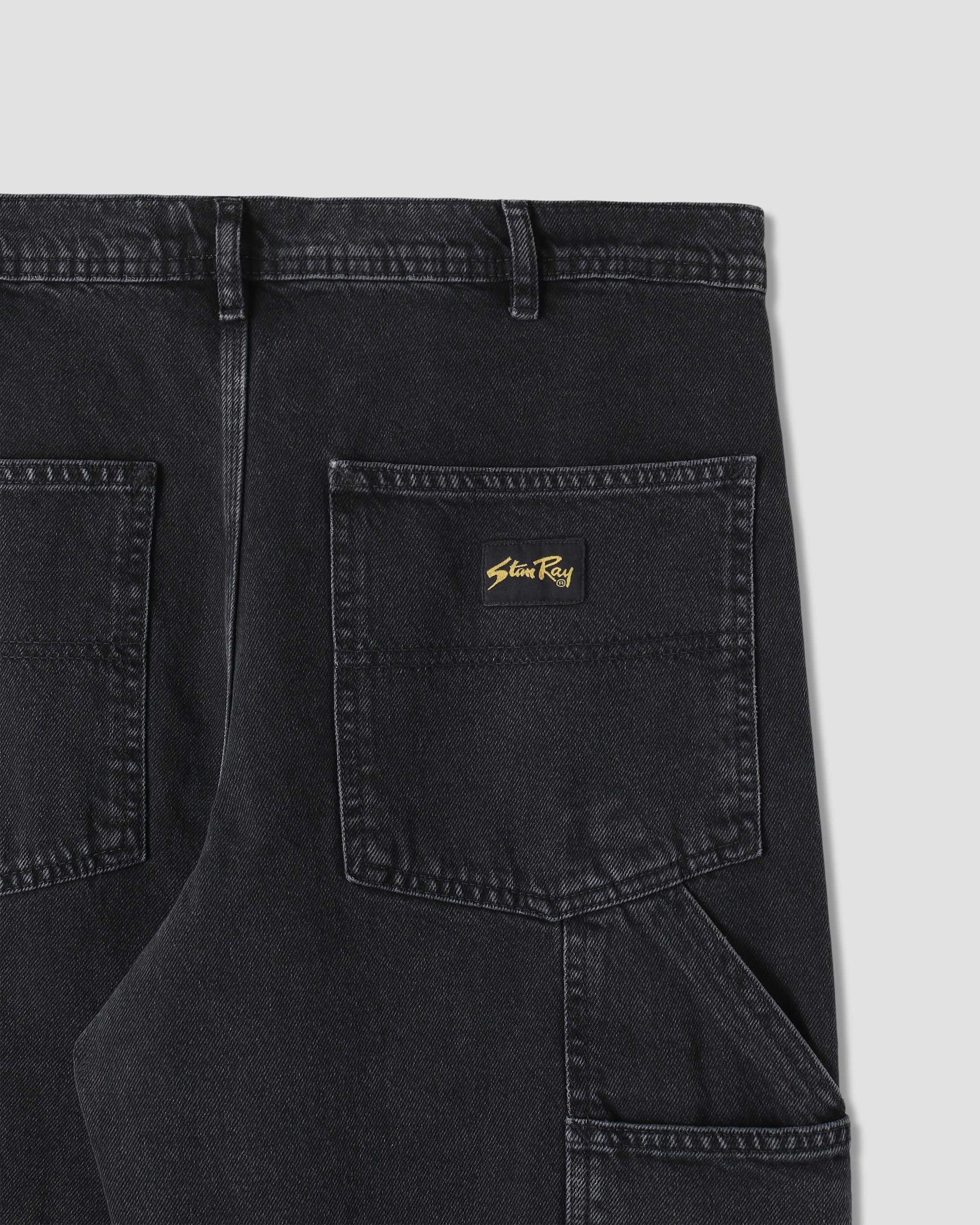 Pantalón OG Painter - Denim negro lavado a la piedra