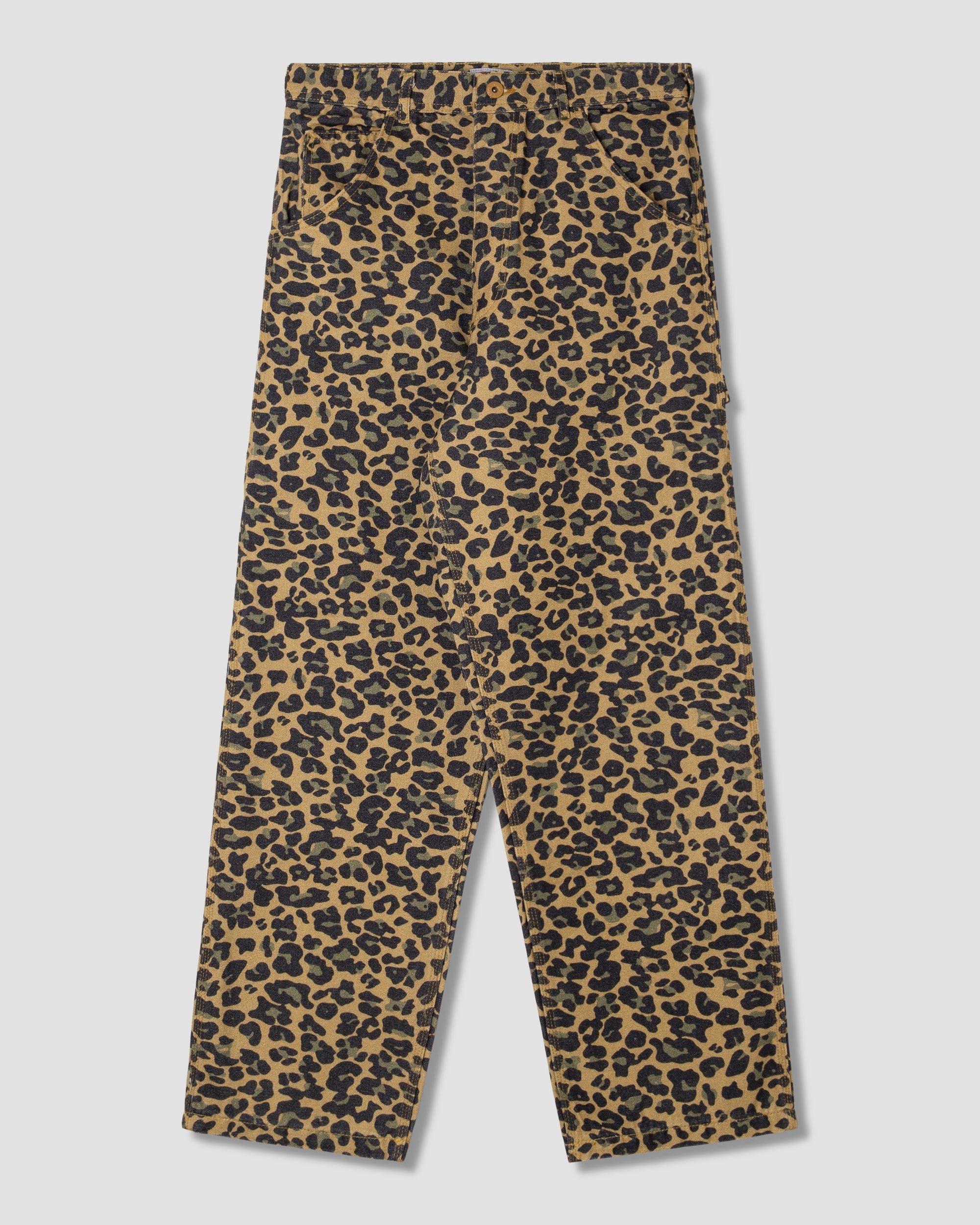 Pantalón OG Painter - Pato de camuflaje de leopardo lavado