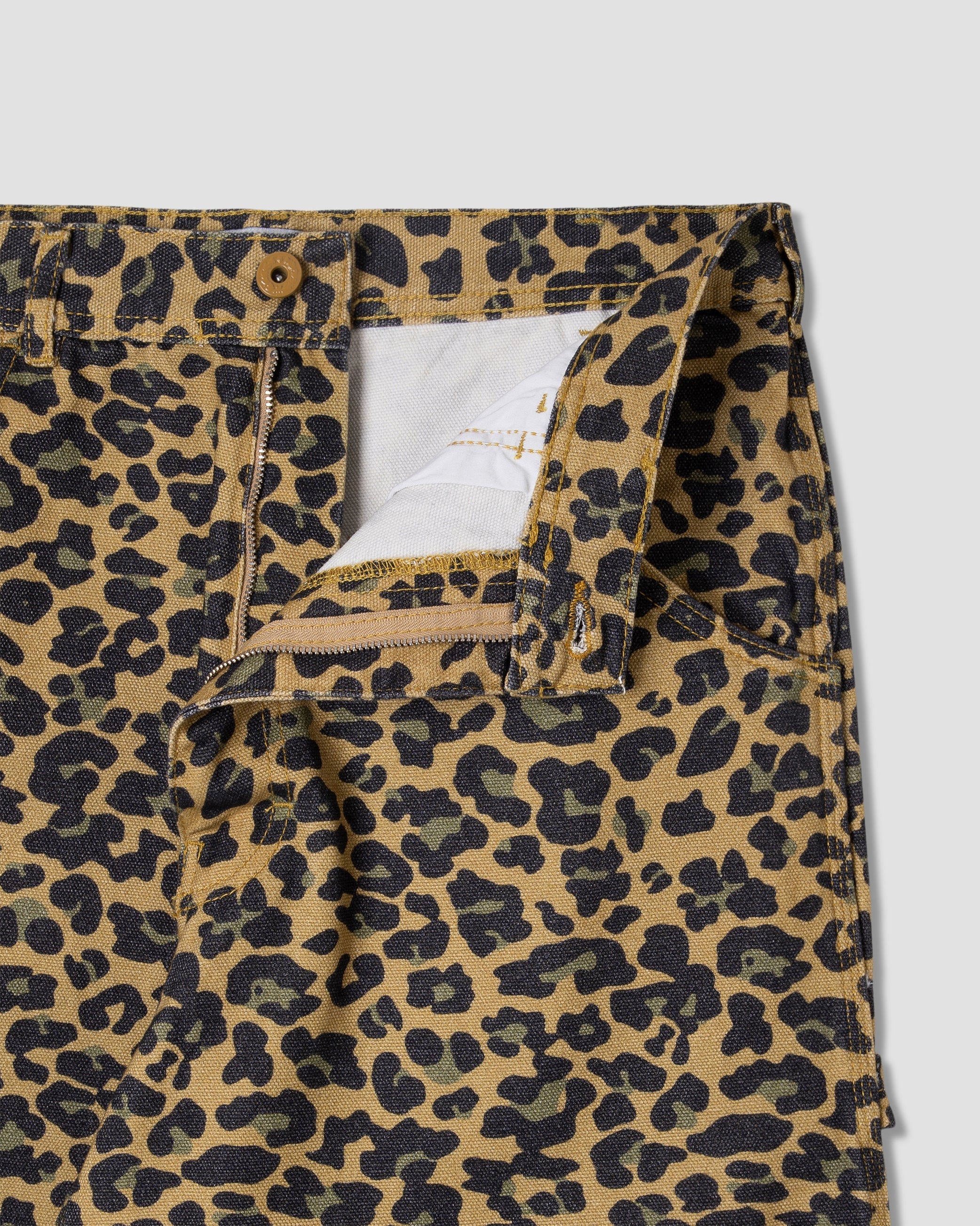 Pantalón OG Painter - Pato de camuflaje de leopardo lavado