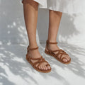 Sandalias Ava - Camel