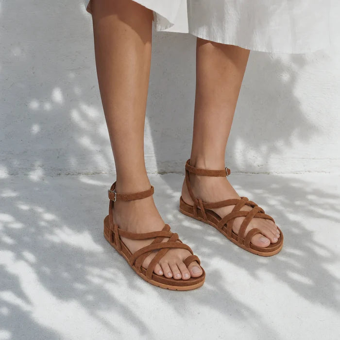 Sandalias Ava - Camel