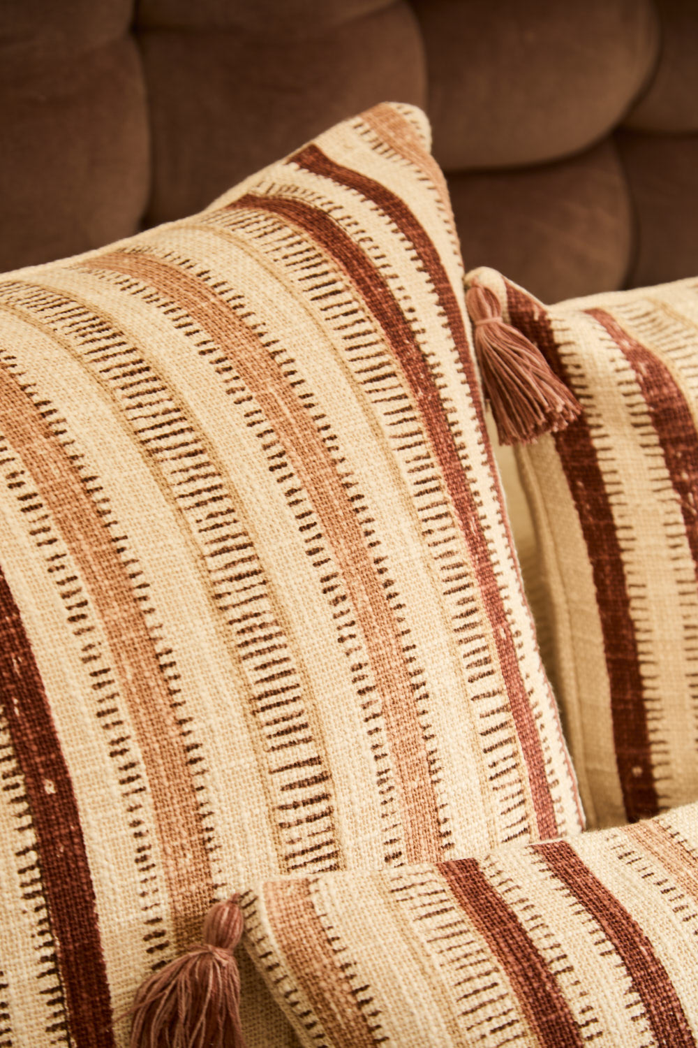 Housse De Coussin Tacna - Terre