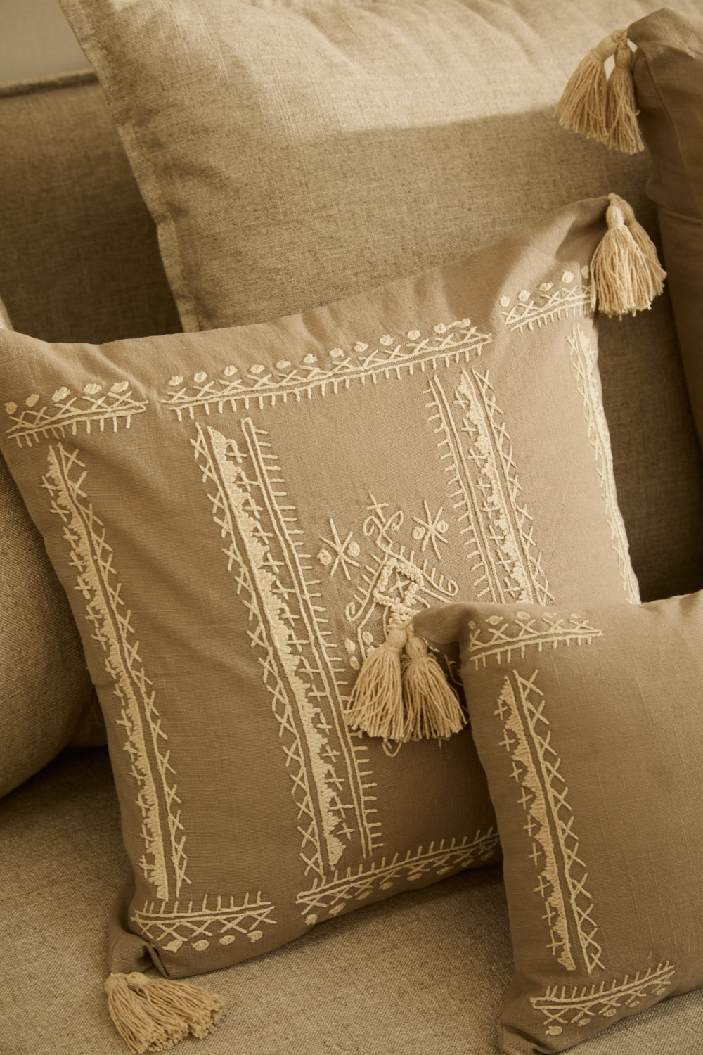 Housse De Coussin Traste - Pierre