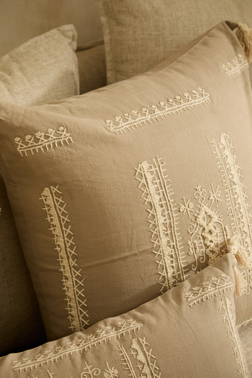 Housse De Coussin Traste - Pierre
