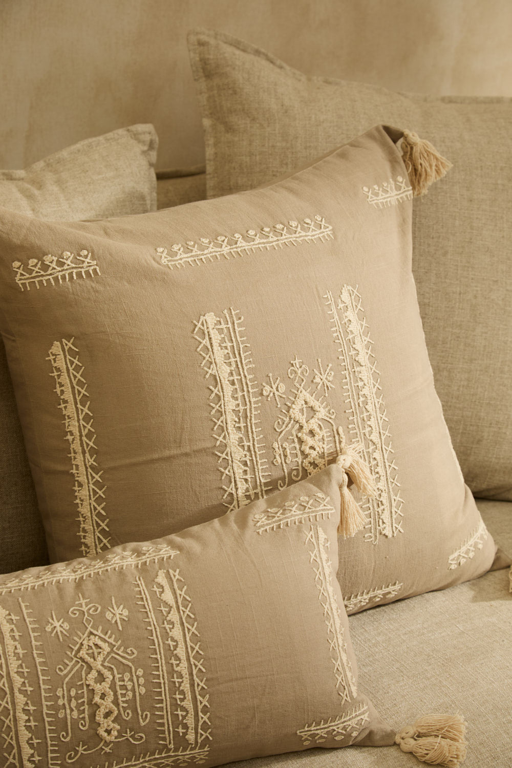 Housse De Coussin Traste - Pierre