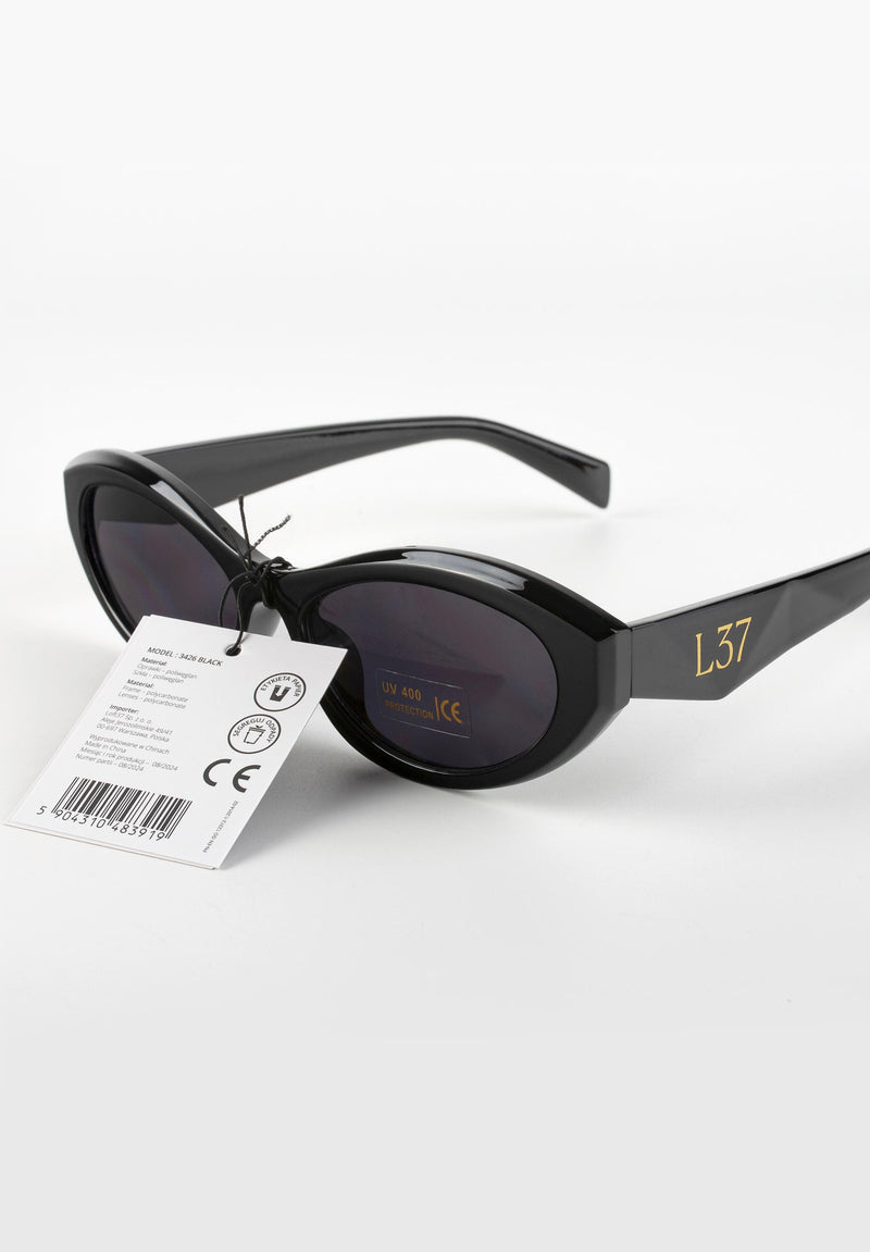 Alfa Glasses - Black