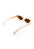 Lunettes Alfa - Blanc Cassé