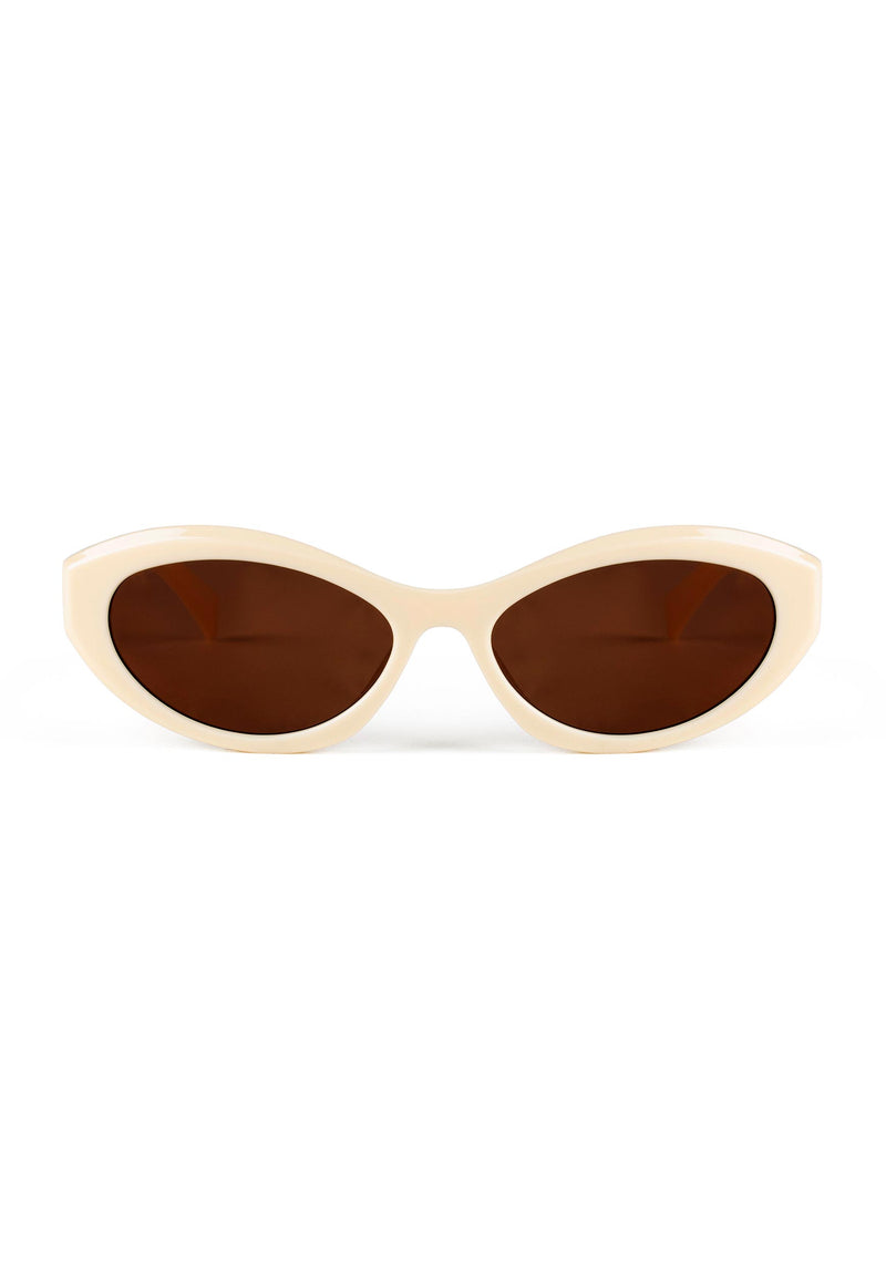 Lunettes Alfa - Blanc Cassé