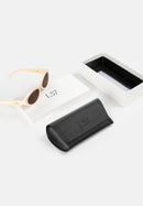 Lunettes Alfa - Blanc Cassé