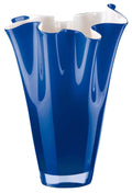 Wave - Vase - H30 Cm - Opale/Bleu