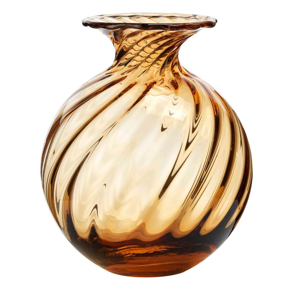 Elios - Vase - H15 Cm - Ambre