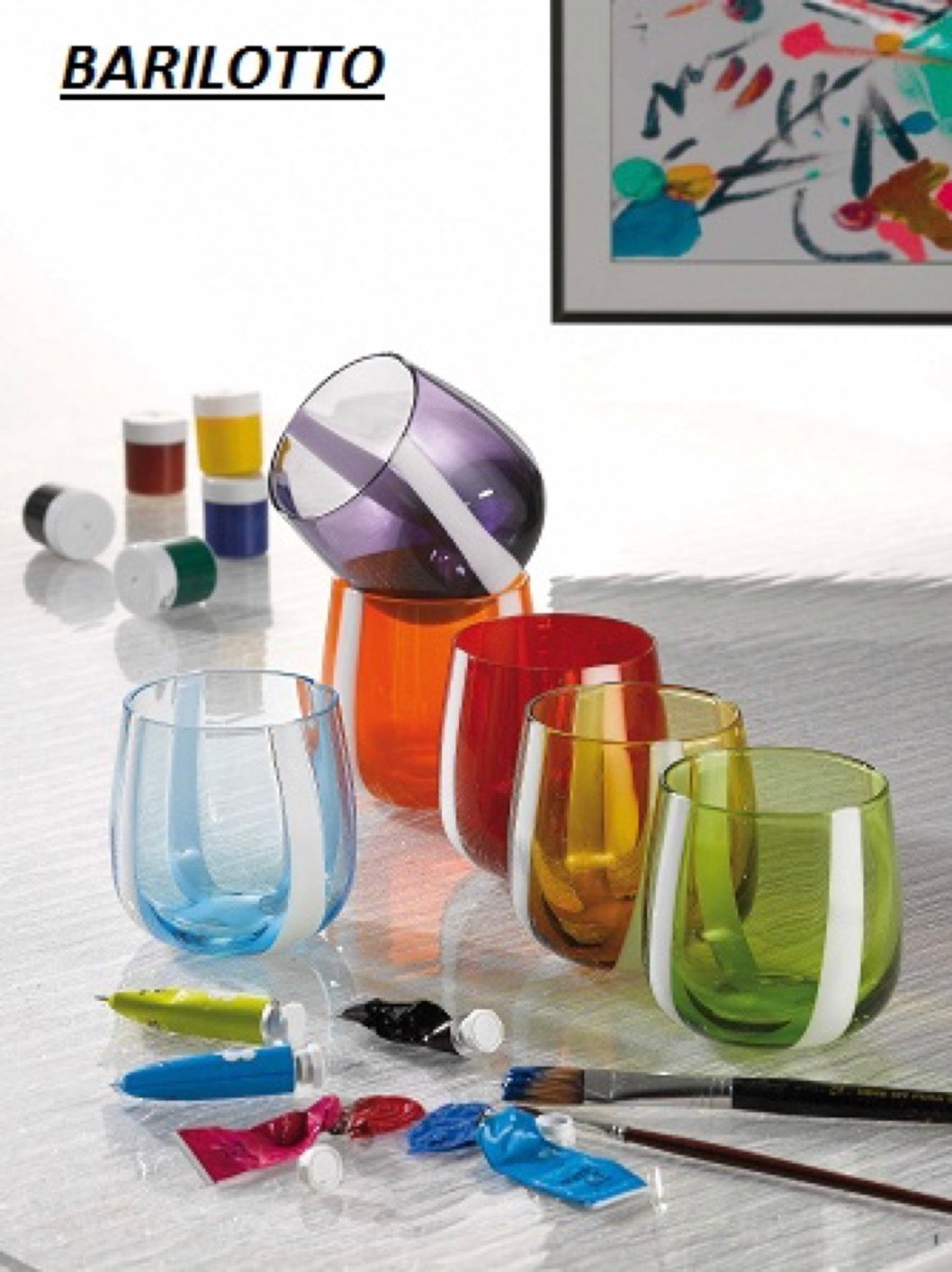 Barilotto - Lot De 6 Verres À Eau - Coloris Assortis