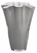 Wave - Vase - H30 Cm - Opale/Gris