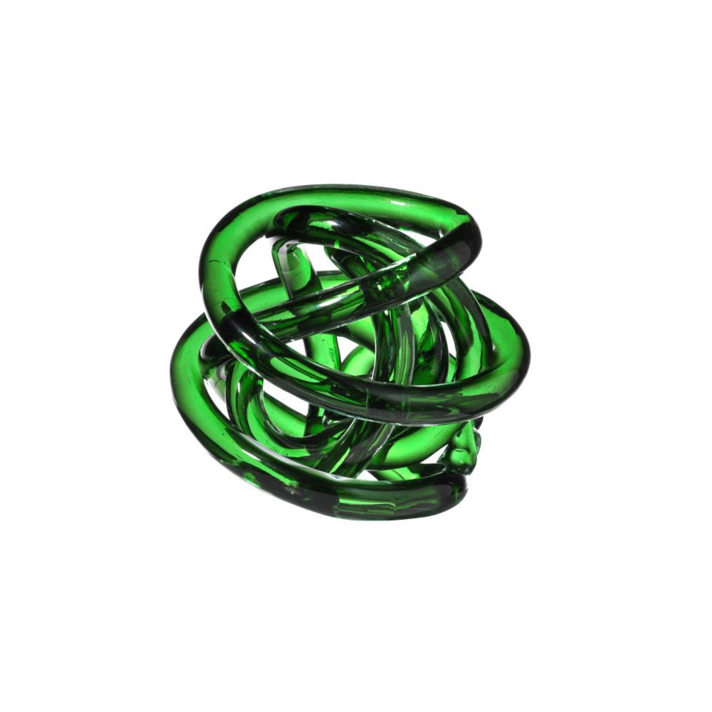 Il Nodo Dell'Amore - Sujet Décoratif - Ø14 Cm - Vert