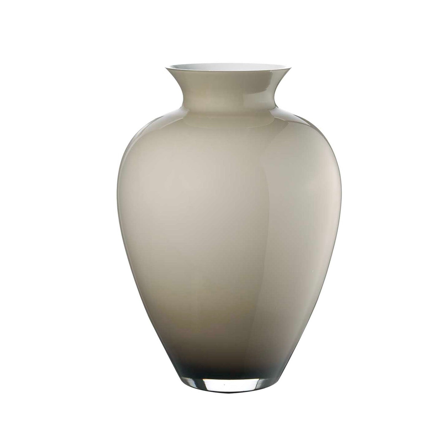 Aurora - Vase - H38,5 Cm - Opale/Fumé