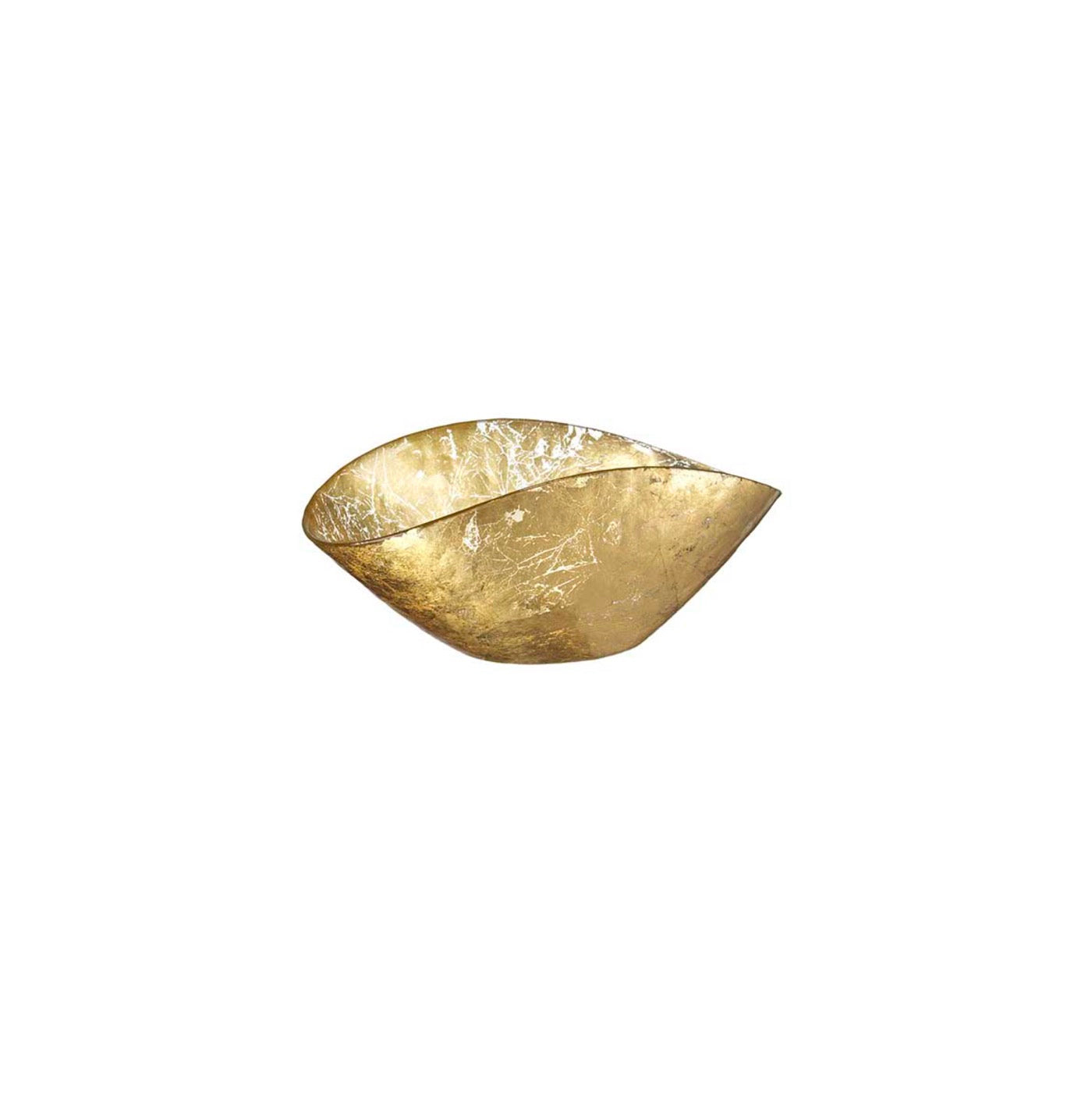 Burano - Coupelle - Ø20 Cm - Décor Feuille D'Or