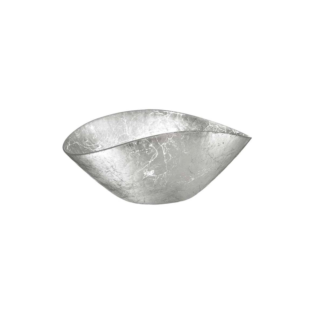 Burano - Coupe - Ø25 Cm - Décor Feuille D'Argent