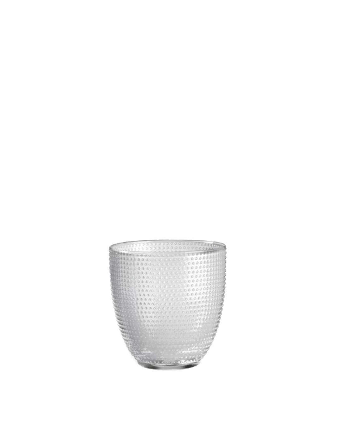 Trame - Lot De 6 Verres - H9 Cm - Transparent