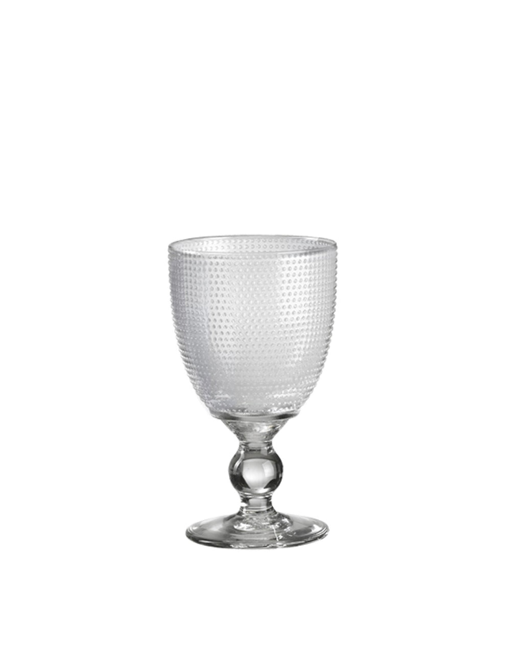 Trame - Lot De 6 Verres À Vin - H15 Cm - Transparent