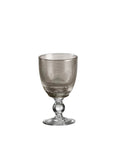 Trame - Lot De 6 Verres À Vin - H15 Cm - Gris