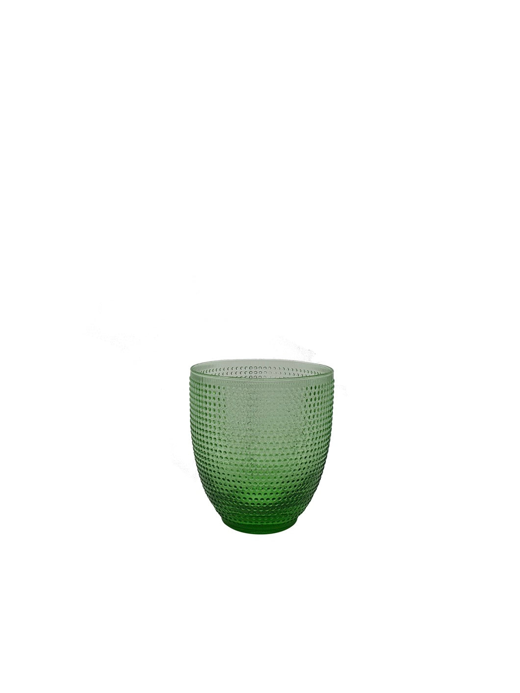Trame - Lot De 6 Verres - H9,2 Cm - Vert Clair