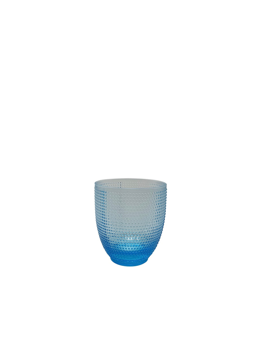 Trame - Lot De 6 Verres - H9,2 Cm - Bleu Clair