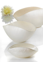 Burano - Coupe - 28x14 Cm - Blanc Perle