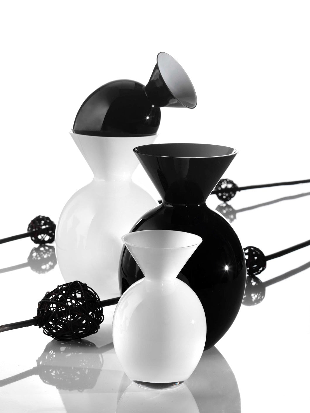Pallottino - Vase - H20 Cm - Opale