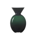 Pallottino - Vase - H30 Cm - Opale/Vert Forêt