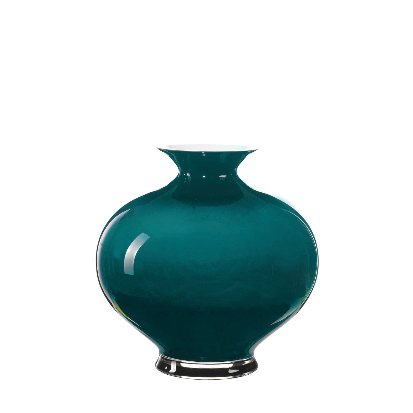 Aurora - Vase - Ø20 Cm - Opale/Vert Baltique
