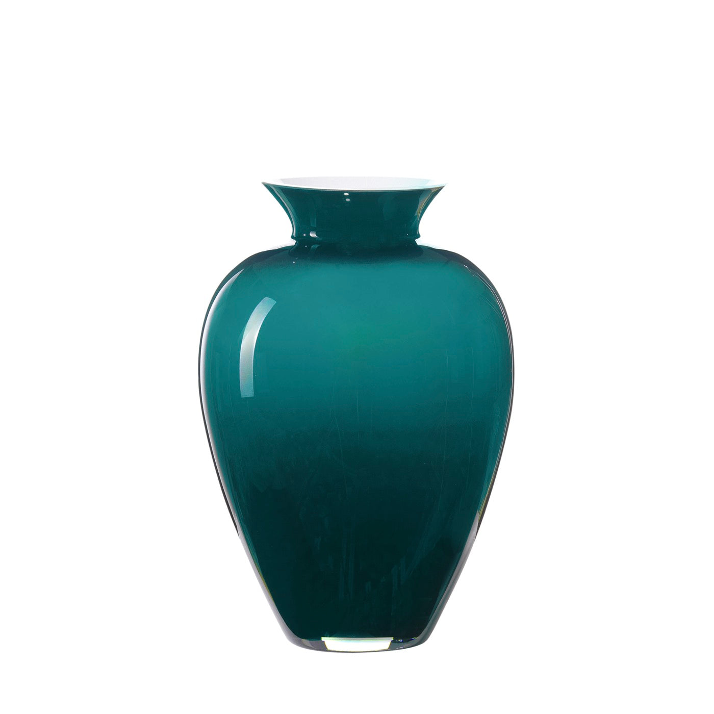 Aurora - Vase - H29 Cm - Opale/Vert Baltique