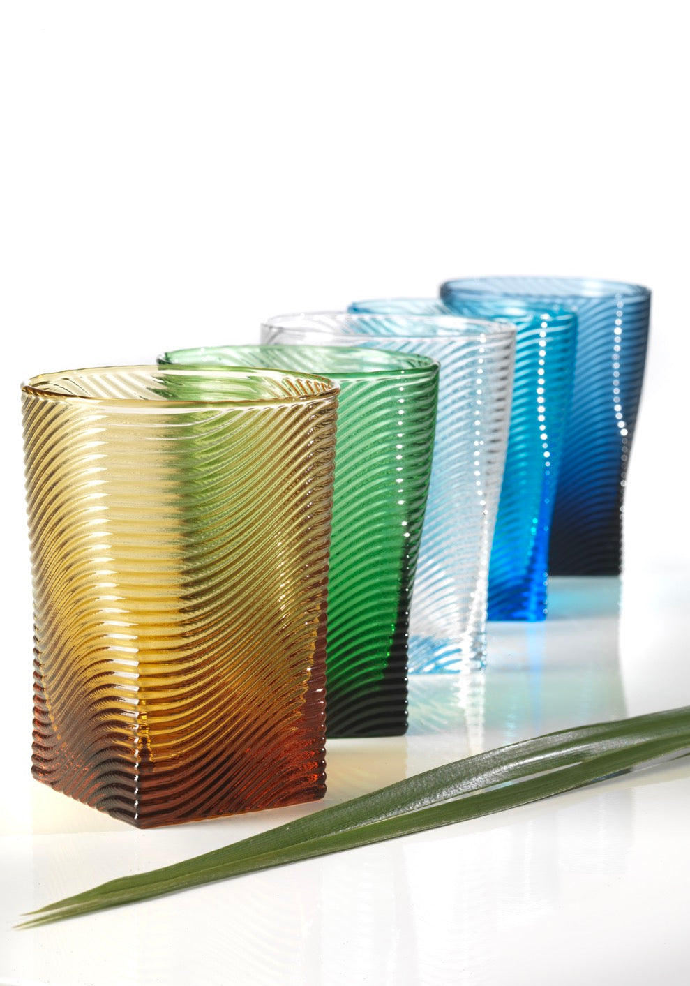Laguna - Lot De 6 Verres À Eau - H10,5 Cm - Coloris Assortis