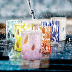 Murrine - Lot De 6 Verres À Eau - Coloris Assortis